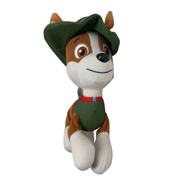 Spinmaster Paw Patrol Plush Tracker  2018 Stuffed Animal Dog Toy 11inx8.5 in L - Picture 1 of 5